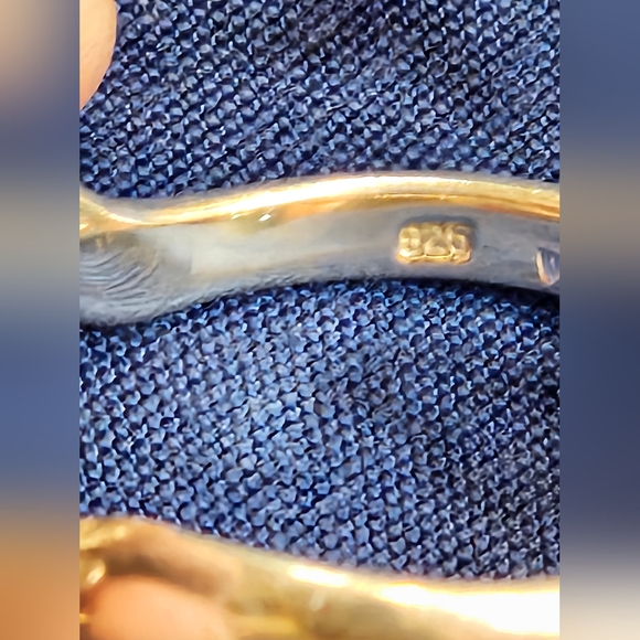 Sterling Silver | 925 | 4 Petaled | 2 flower Ring | Size 7 - Picture 9 of 12